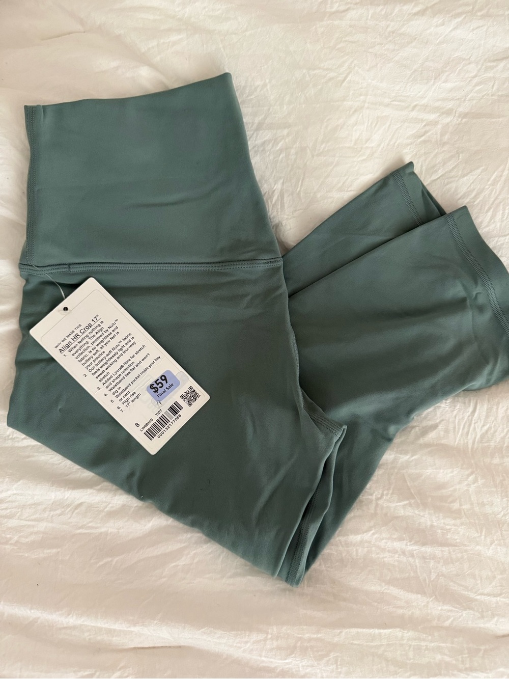 lululemon athletica High-Rise Leggings in Dusty Teal
